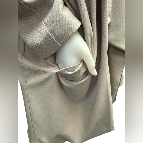 Halston Open Cardigan Creme-Tan Size Large Women’s size large EUC - Picture 4 of 7